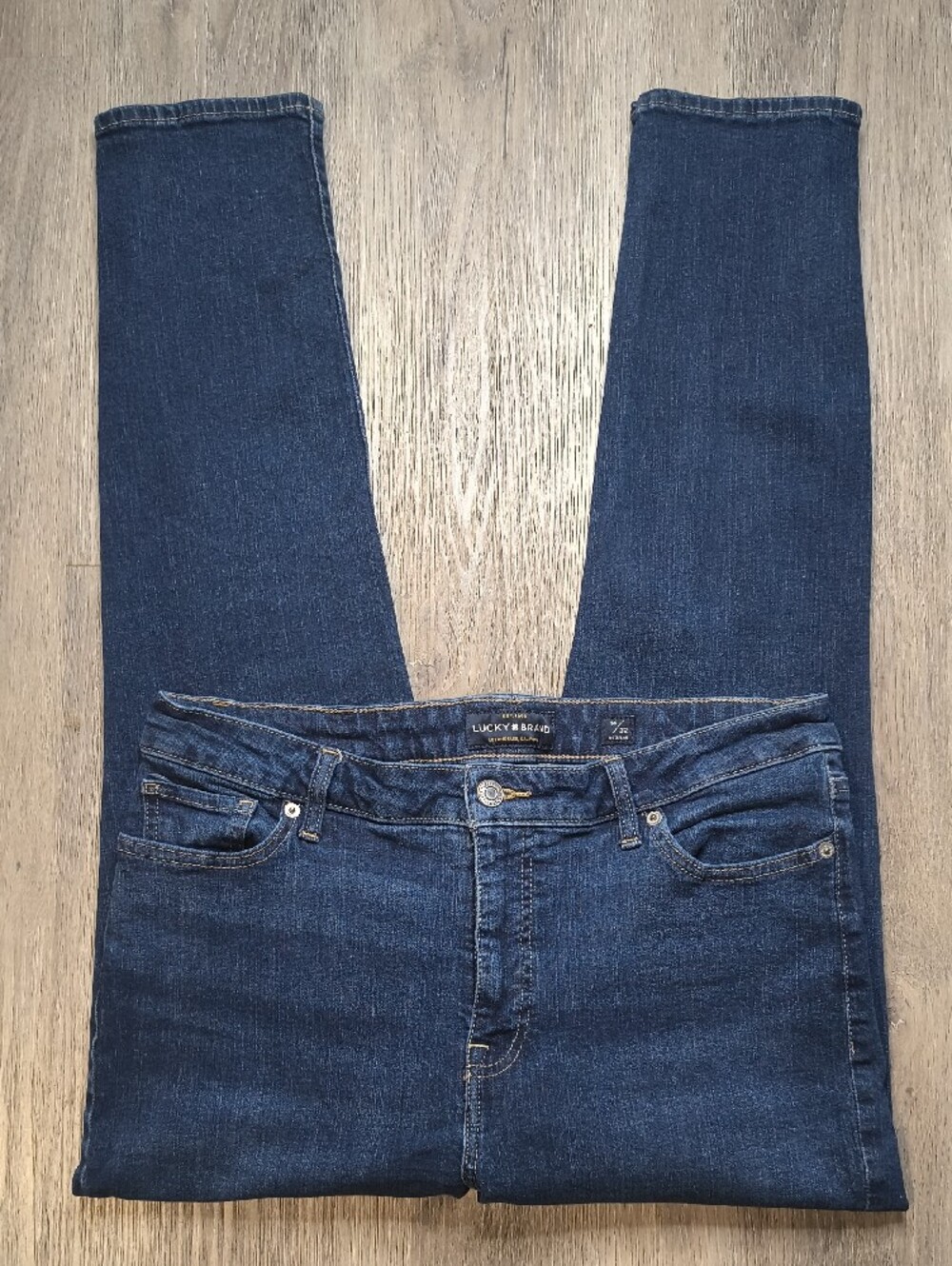 Hayden Skinny Stretch w/28" Inseam Lucky Jeans Women's Size 14 - 849